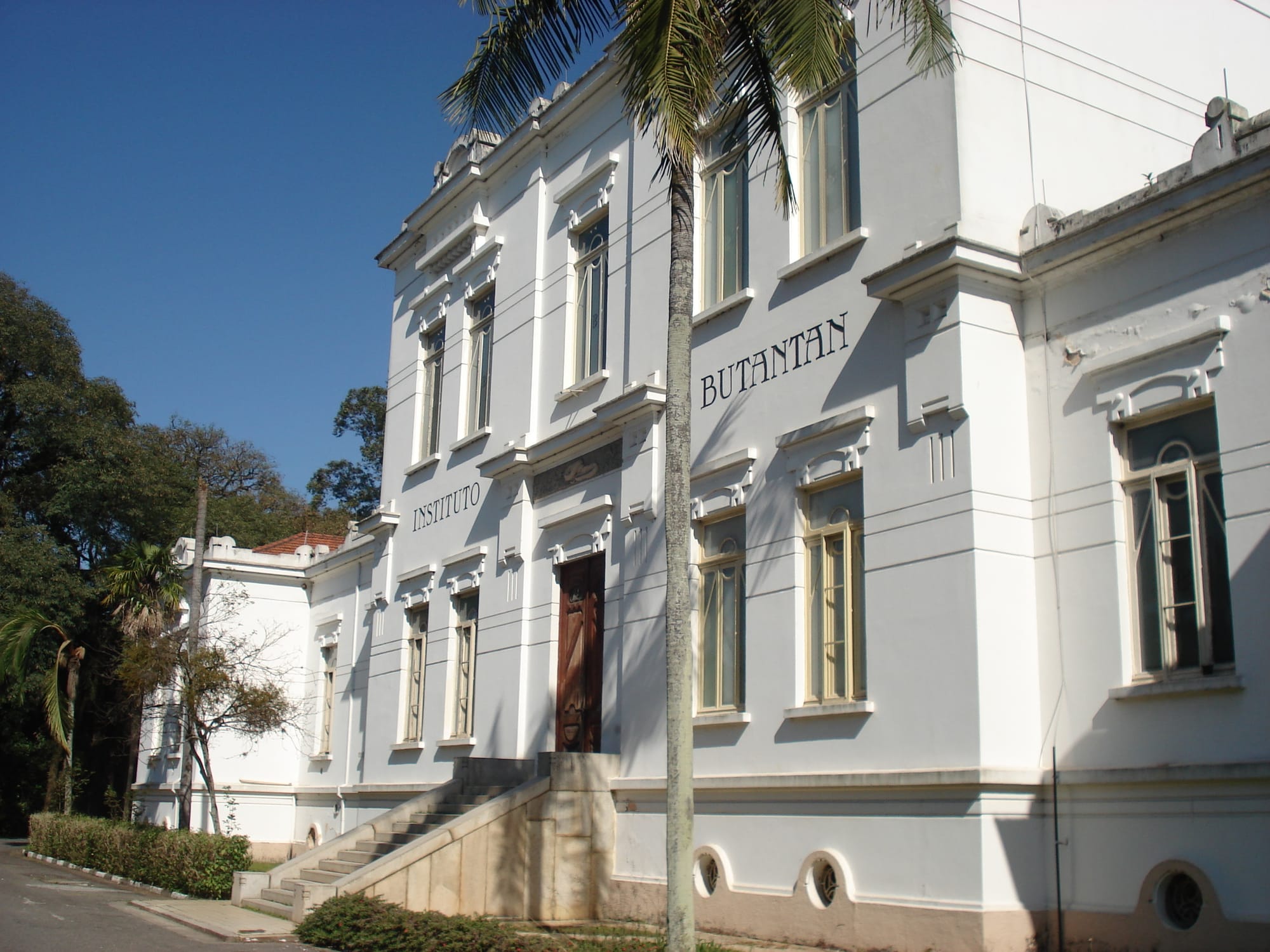 exterior of Instituto Butantan in São Paulo