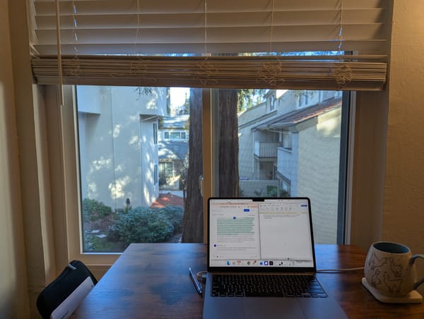 Newsletter Dec 24, 2025: A love letter to my ancient writing companion